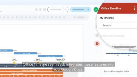 Office Timeline + Google Docs: Create Collaborative Project Timelines