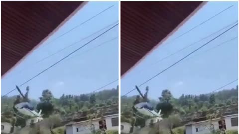 Helicopter Crashes on Road After Takeoff in Rudraprayag, Caught on Video