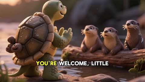 The Journey of the Brave Turtle | Long English Moral Story