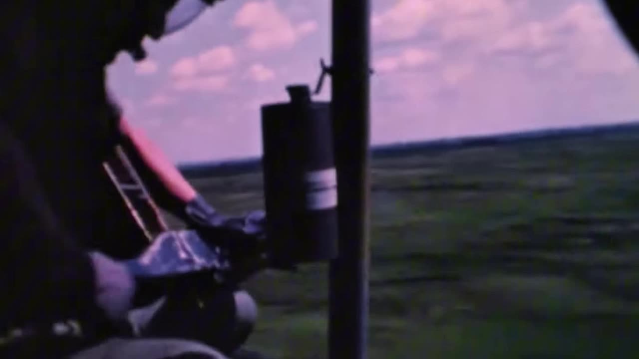 121st Assault Helicopter Company "Vikings" UH-1B Gunships in action near Soc Trang in January 1968