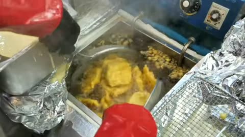 Korean Fried Snacks Street Food Tour 🍤 | Crispy & Addictive!