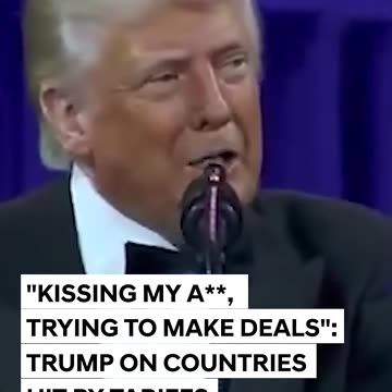 Trump on Tariffs: “They’re Kissing My A Trying to Make Deals” | Trade War Tensions Escalate**