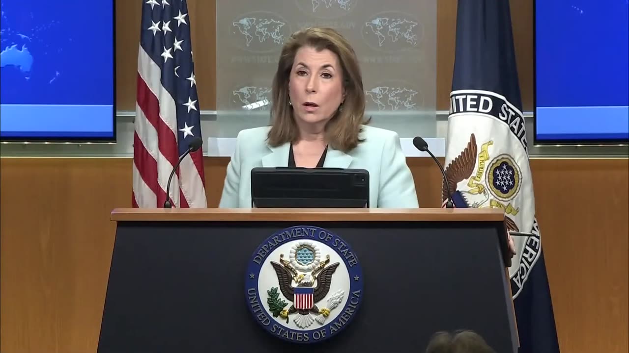 U S State Department press briefing