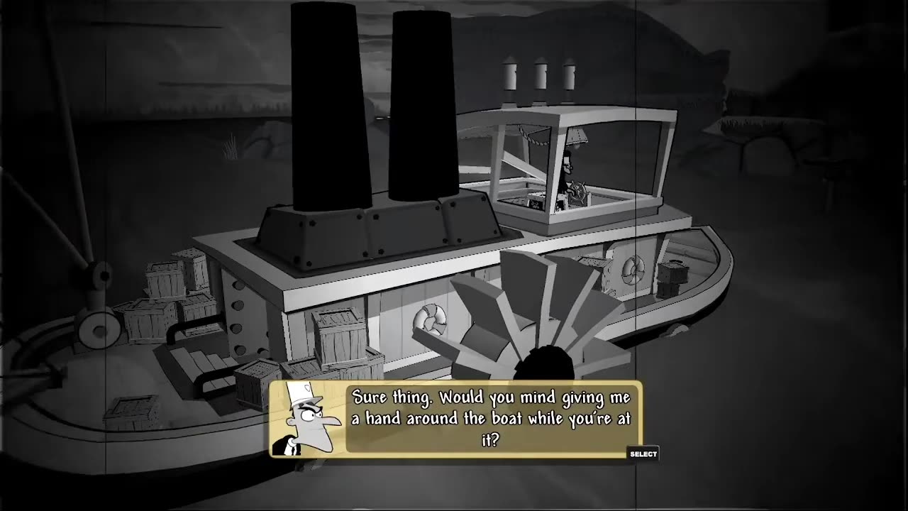 Phineas and Ferb: Across the 2nd Dimension - Old Timey River