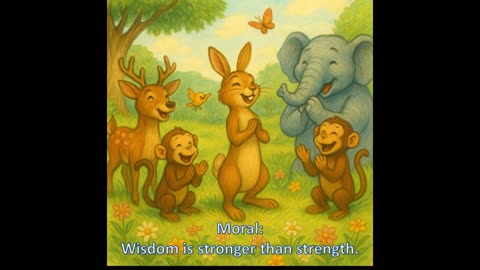 Kids Story: The Cruel Lion and the Clever Rabbit