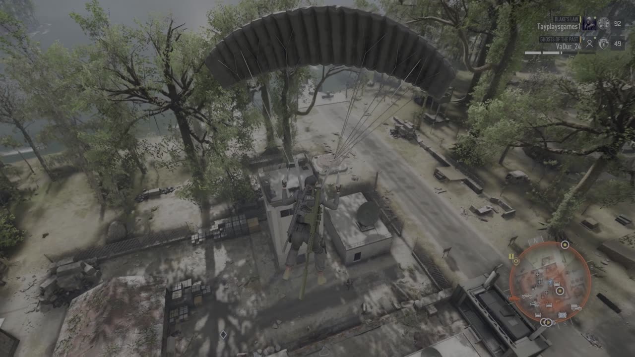 Bad landing spot #gaming #funny #shootinggames