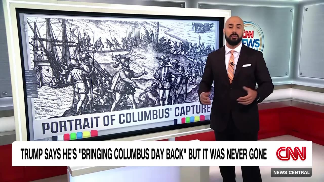 Trump says he’s ‘bringing Columbus Day back,’ but it was never gone