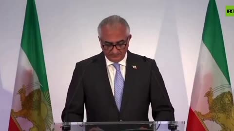 The exiled opposition, Reza Pahlavi speaks in ENGLISH to the Iranian people