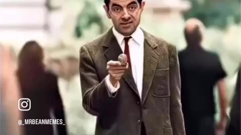 Mr Bean follows map😂😂
