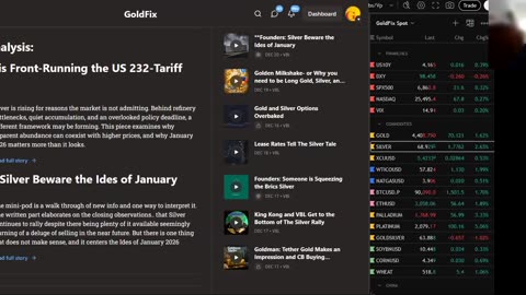 Who is front-running Tariffs in Silver?