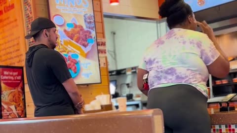 Long Line Buildup In Popeyes