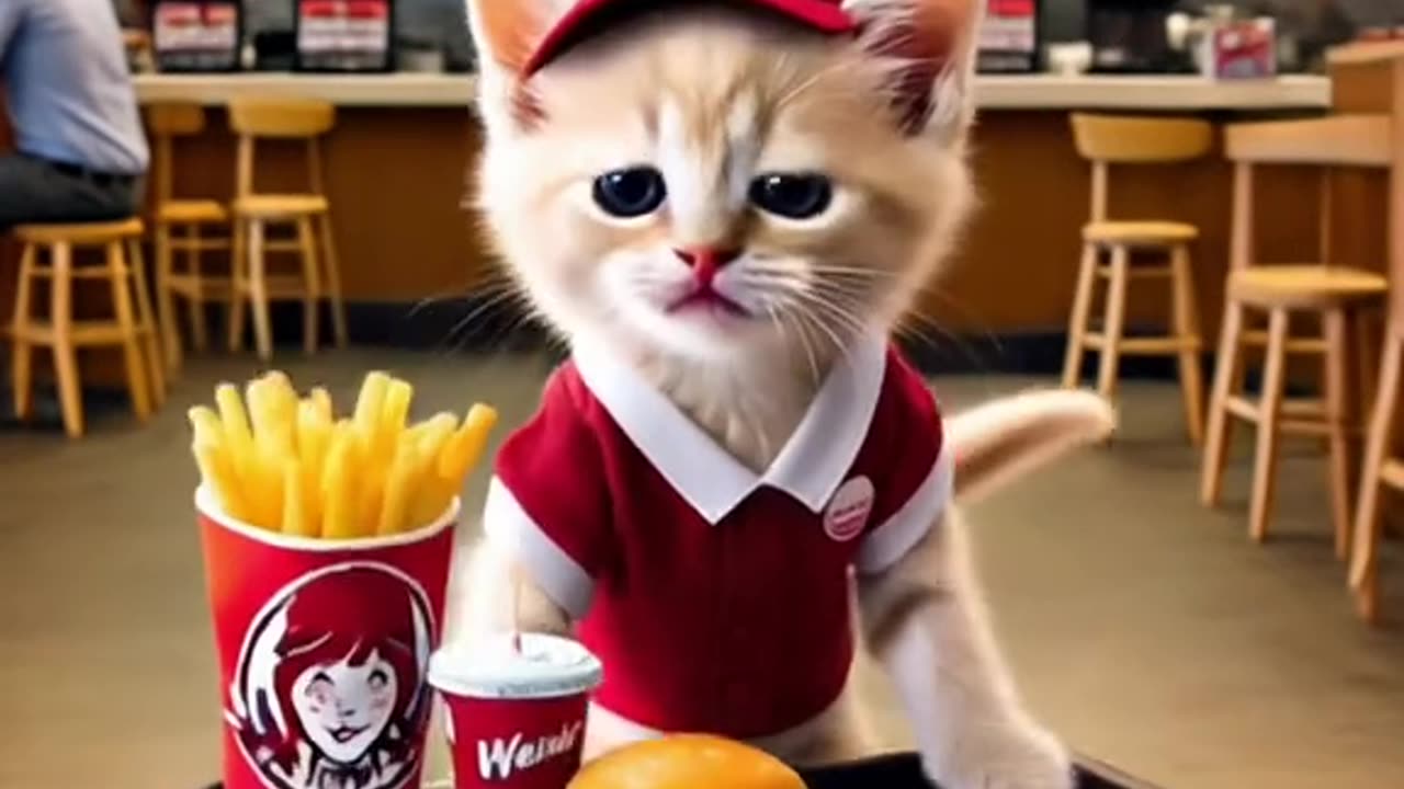 可爱小猫 带派不老钱＃被迫营业的猫猫 #猫咪 #橘猫 #萌宠出道计划