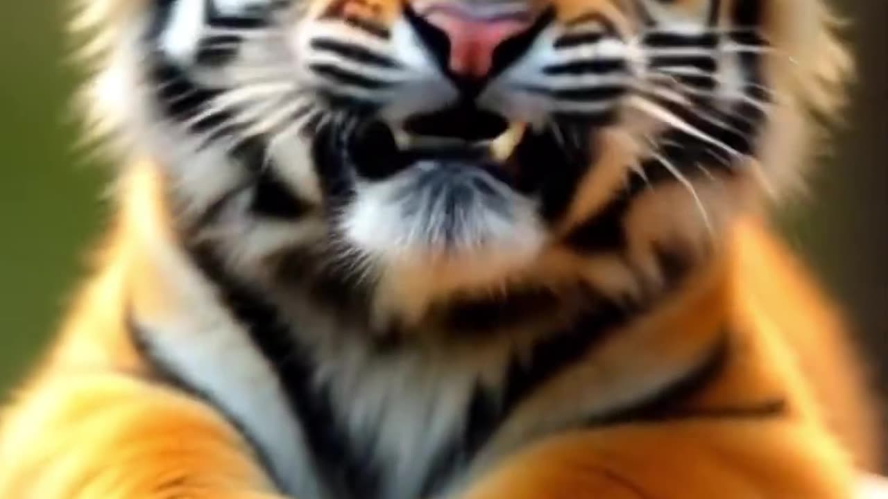 Lil cute tiger