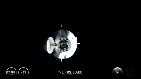 Dragon approaching the @Space_Station