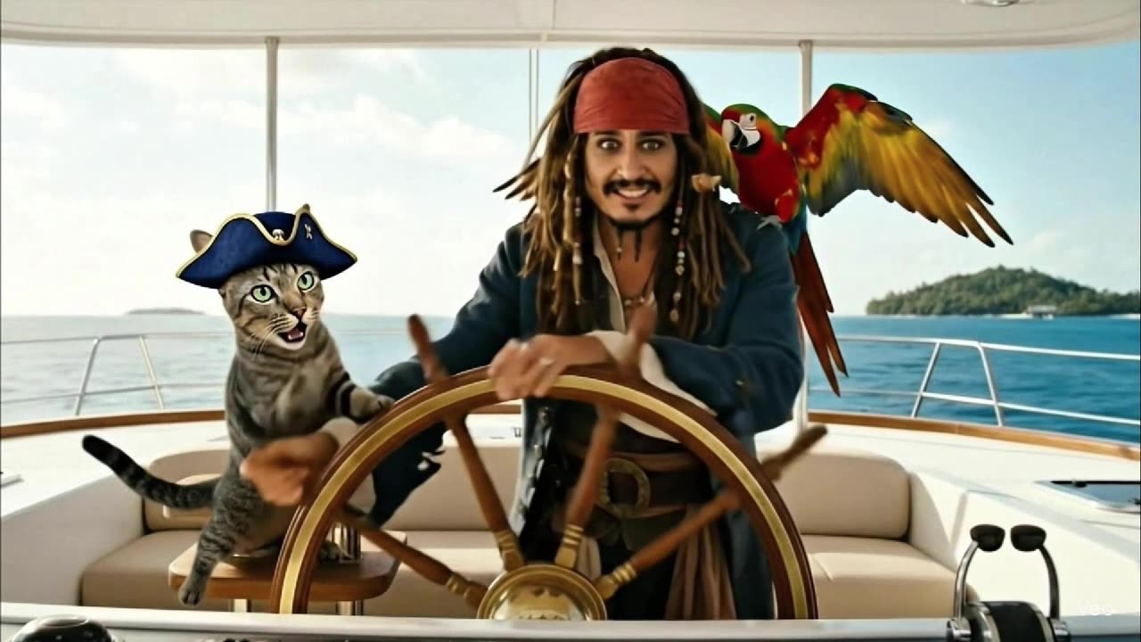 Cat TAIGER stars in SERENITY Yachting commercial
