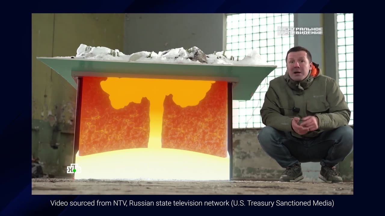 Journalists Reproduce The Explosion Of The Siberian Plume