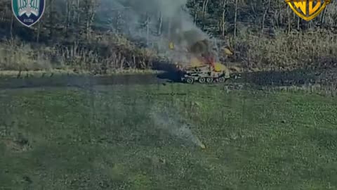 Russian Smerch Heavy MRLS and Column of Infantry is Wiped Out