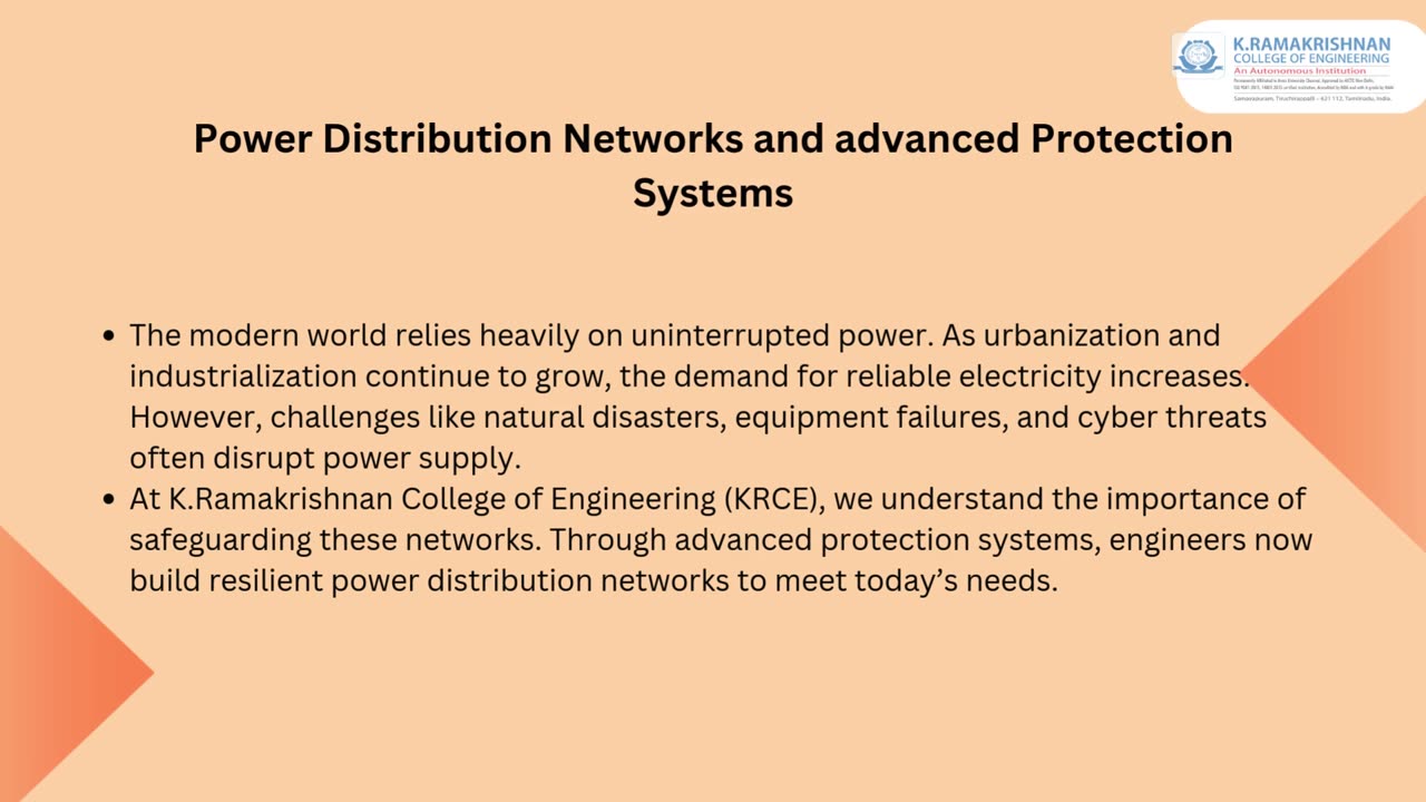 Power Distribution Networks and Advanced Protection Systems