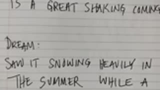 070925 2 DREAMS: A GREAT SHAKING, WEDDING INVITATIONS