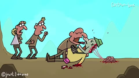 A Crime Scene in the Litter Box | Cartoon Box 457 | Frame Order | Hilarious Cartoons