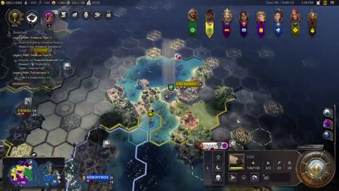 New Age, Constant War, Potential Colonies, Immortal - Civilization 7