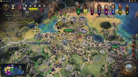 Modern Age, Looming World War, Immortal - Civilization 7