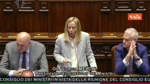 NOTIZIE DAL MONDO Meloni cita Thatcher:Nostro stile di vita è assicurato da quanto è forte la nostra Difesa...prrrr