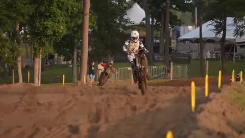 Watch This Rider Dominate the Track!