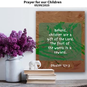 Prayer for Our Children #youtubeshorts #grace #jesus #mercy #faith #fyp #trust #blessed #obey #love