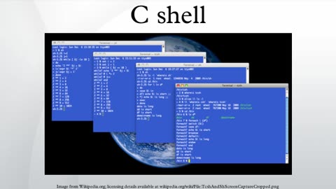 C shell