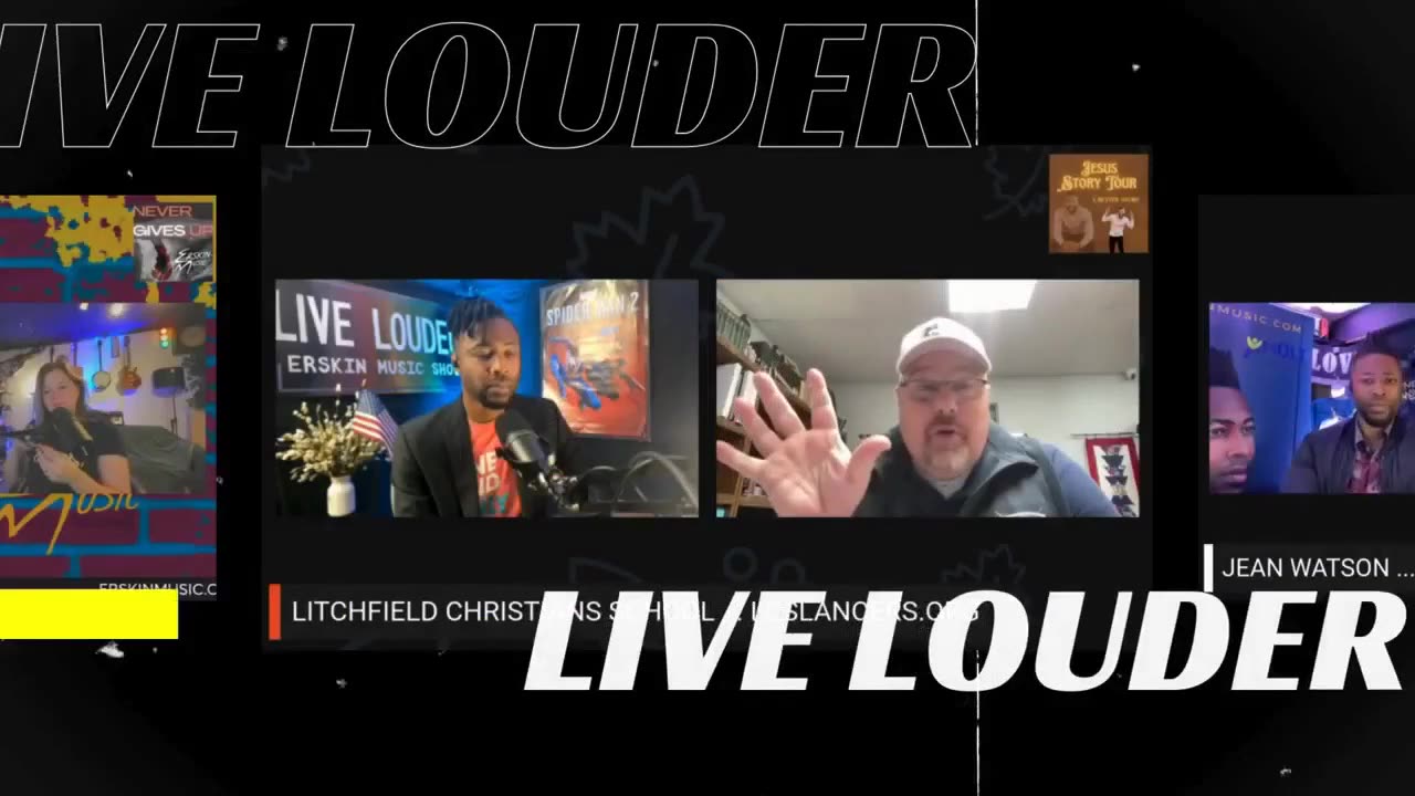 LIVE LOUDER W/ ERSKIN