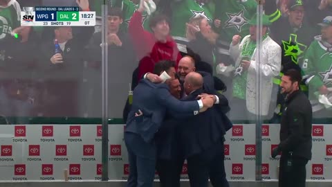Stars' Harley Wires Home OT Winner To Seal Series Vs. Jets