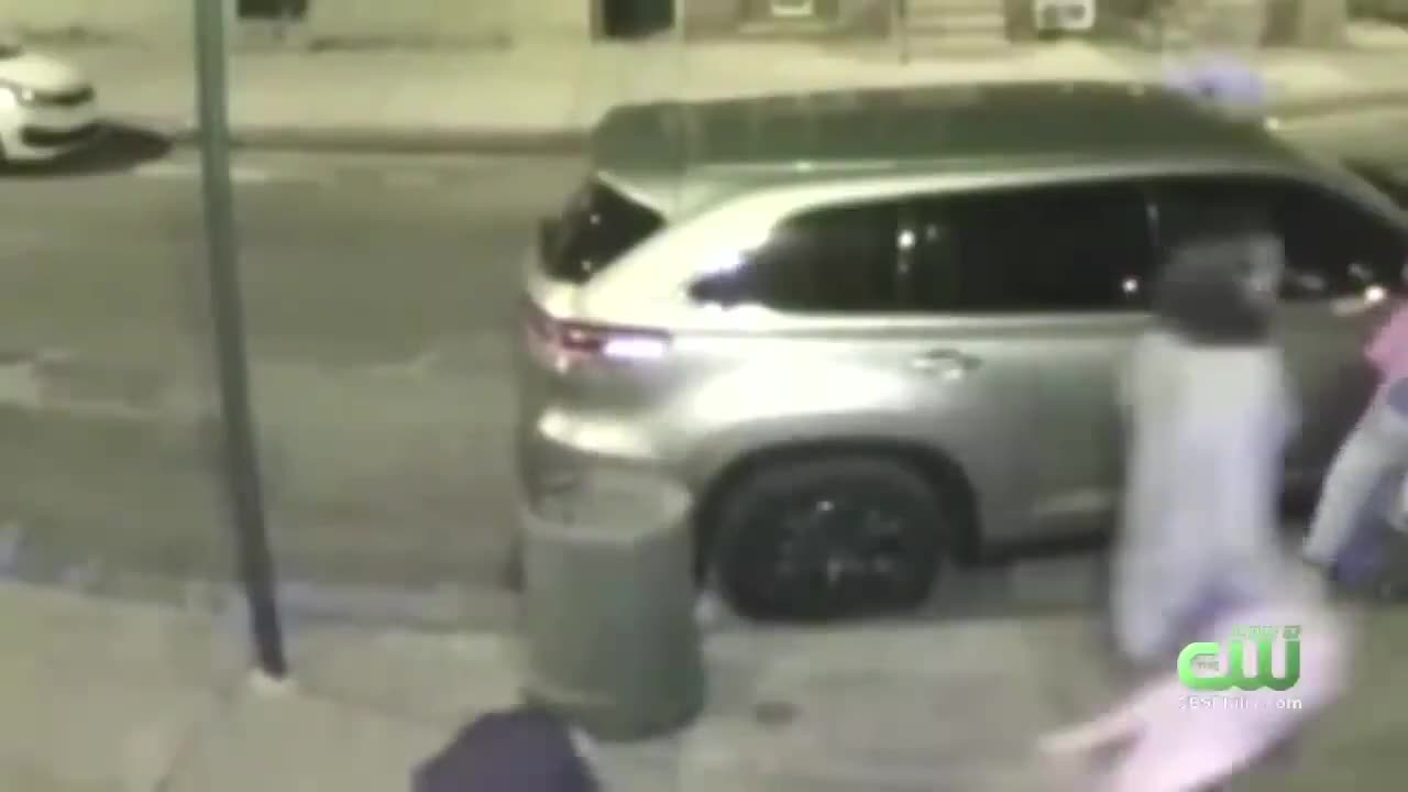 3 White women are viciously attacked by a black man while walking at night.