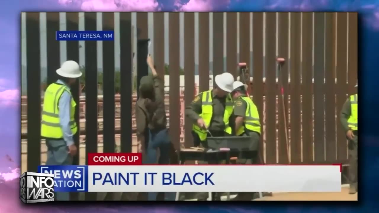 BREAKING VIDEO: DHS Sec. Kristi Noem Announces Plan To Paint US Southern Border Wall BLACK