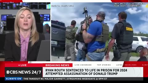 Ryan Routh sentenced to life in prison for attempted Trump assassination