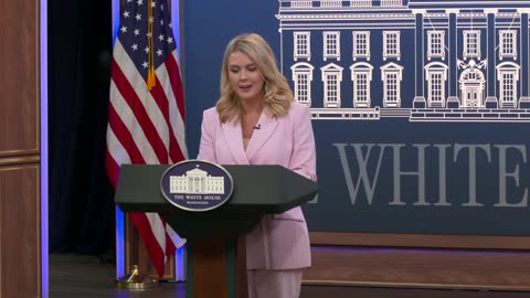 Press Secretary Karoline Leavitt Briefs Members of the New Media, Apr. 28, 2025