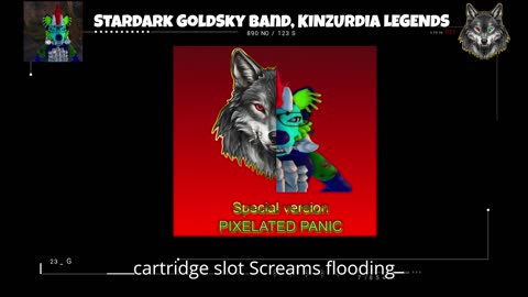 StarDark GoldSky Band & KINZURDIA LEGENDS: PIXELATED PANIC