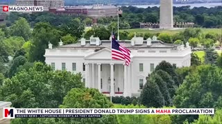 🇺🇸 President Donald Trump Signs Historic MAHA Proclamation at The White House [LIVE]