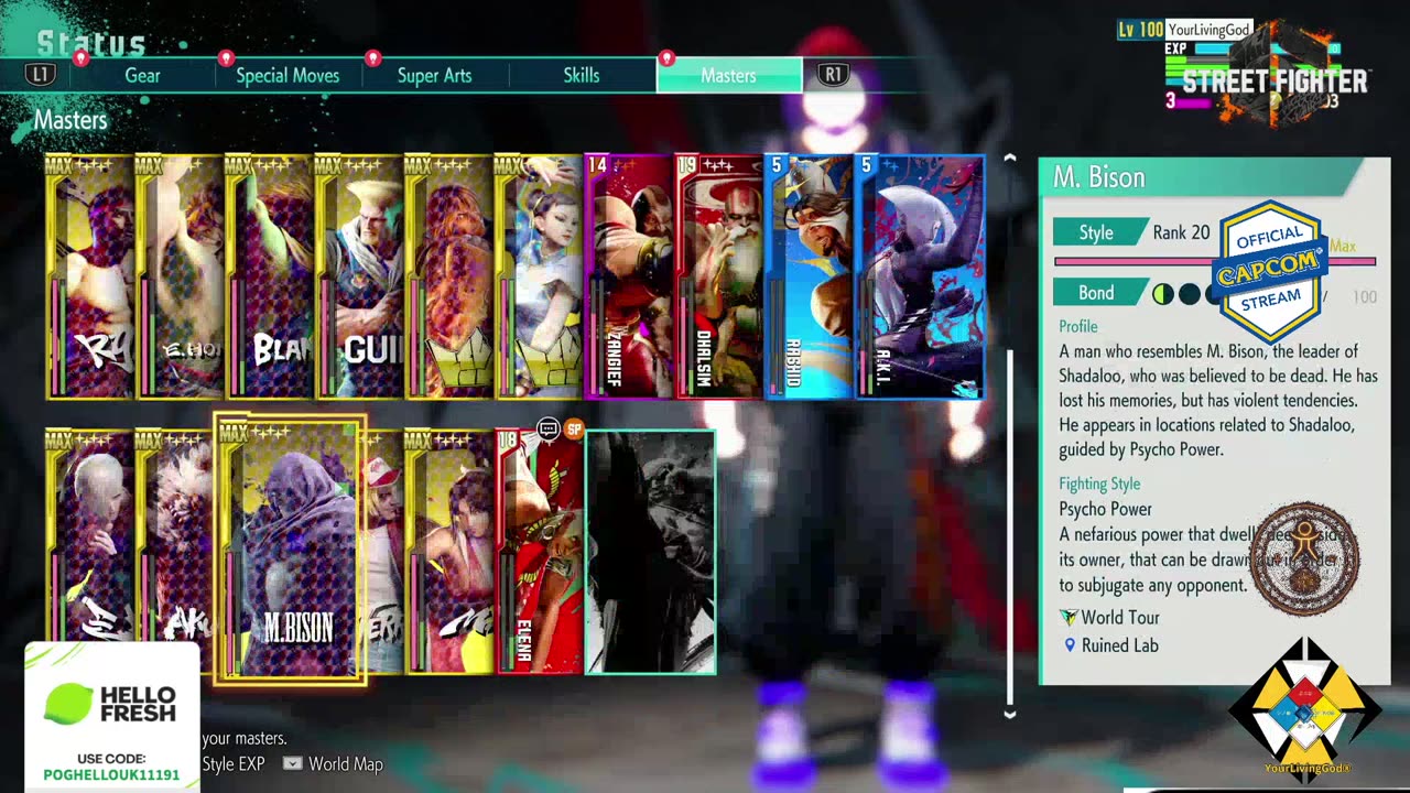 Street Fighter 6 ᕈS5 🎮 : COLLECTORS EDITION : TIME TO GET STRONG ( WORLD TOUR GRIND ) : PART 52