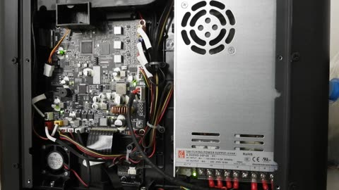 Flashforge AD5M Pro adding thermal switch for PSU fan