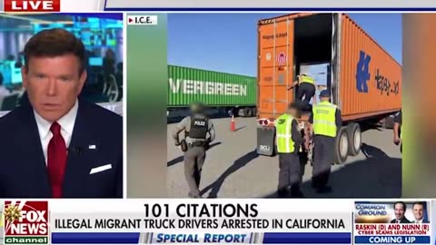 Chính quyền Trump vừa BẮT GIỮ hơn 100 tài xế xe tải bất hợp pháp ở California