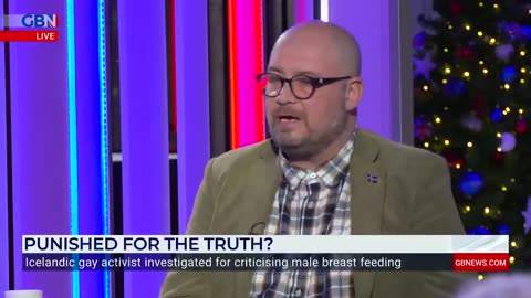 This man faces two years in prison in Iceland for posting on social media that men can't breastfeed.