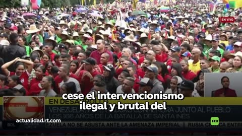 Maduro exige el cese del "intervencionismo ilegal" de EE.UU.
