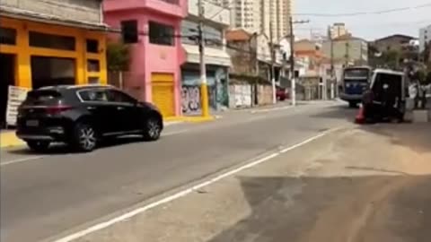 2020 Caminhando da Rua Conselheiro Saraiva até a Igreja Nossa Senhora Salete na Rua Doutor Zuquim