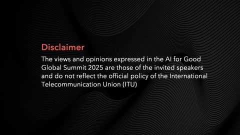 AI for Good Summit 2025 - Day 2