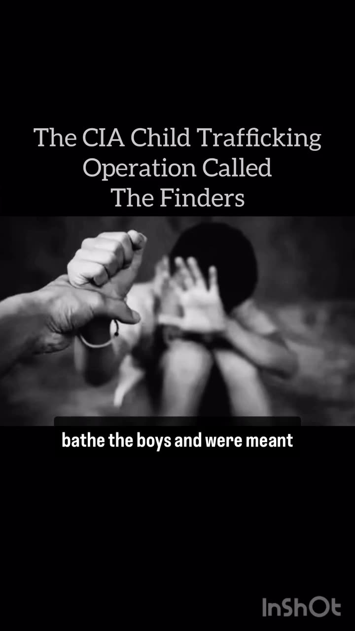 The CIA child traffickers operations called The Finders