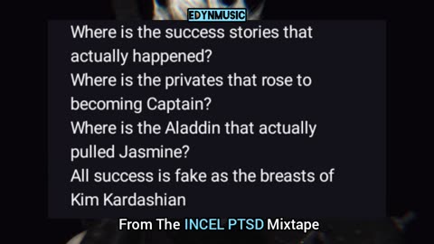 Dreams Don't Come True | (Song 6 of the INCEL PTSD Mixtape)
