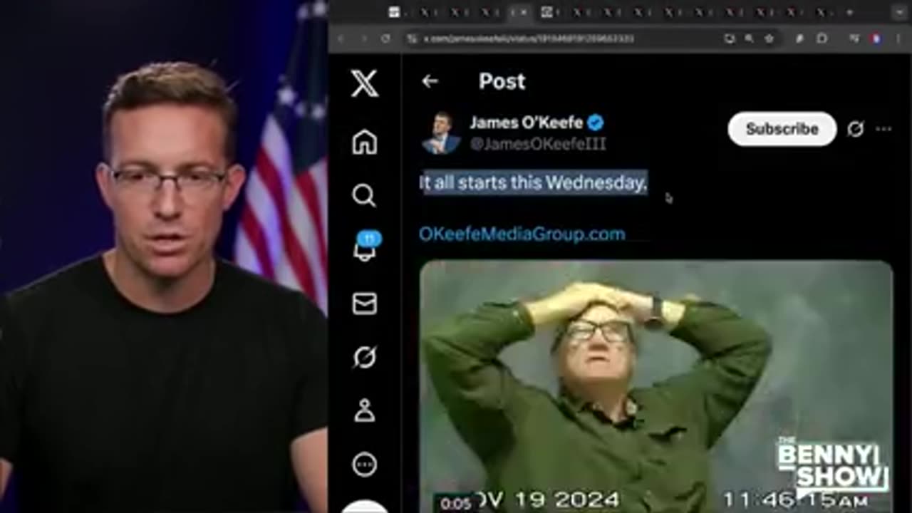 JAMES O'KEEFE BREAKS SILENCE 👁‍🗨 PREVIEWS BOMBSHELL RELEASE ON EPSTEIN FILES⁉ 💀 CAN'T KILL