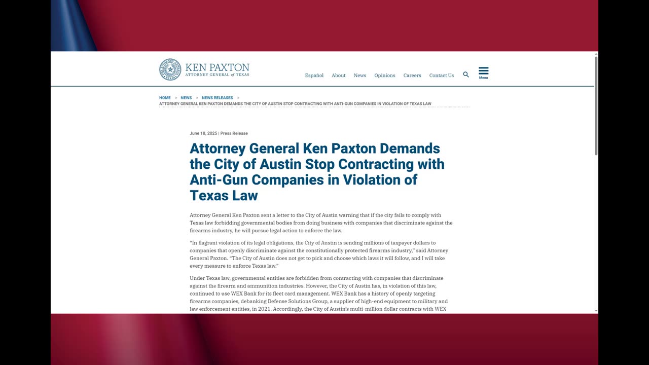 Ad 11 - Will our next Senator from Texas be a hypocrite?