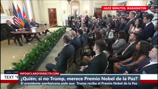 EN VIVO Y EN ESPAÑOL: El presidente Trump se reúne con el primer ministro de Armenia y el presidente de Azerbaiyán